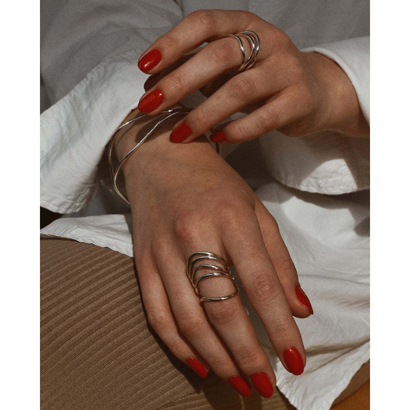 No More WAVE BRACELET SILVER