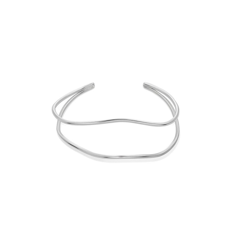 No More WAVE BRACELET SILVER