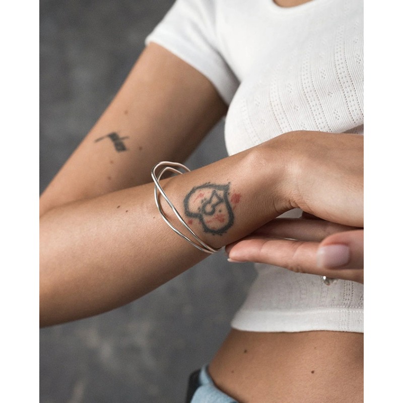 No More WAVE BRACELET SILVER