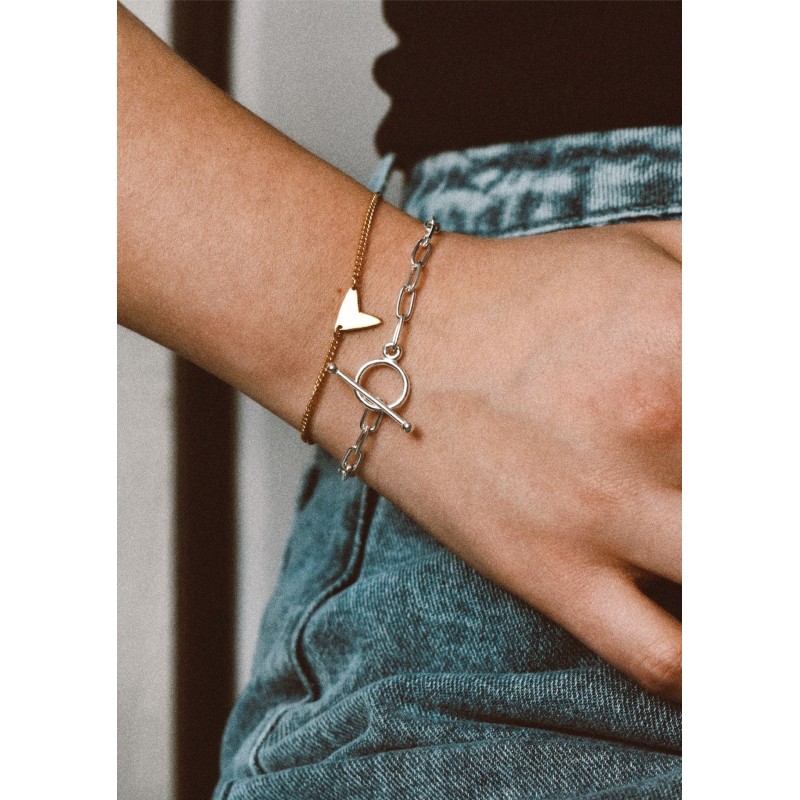 No More PAPER CLIP BRACELET SILVER No More PAPER CLIP BRACELET SILVER