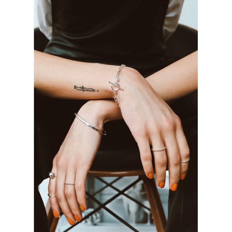 No More PAPER CLIP BRACELET SILVER No More PAPER CLIP BRACELET SILVER