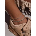 No More PAPER CLIP ANKLET SILVER No More PAPER CLIP ANKLET SILVER