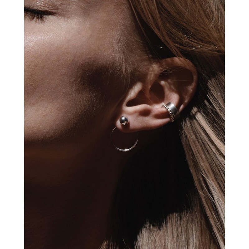 No More CHORD EARRINGS SILVER No More CHORD EARRINGS SILVER