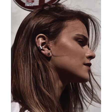 No More DAME EARRINGS SILVER