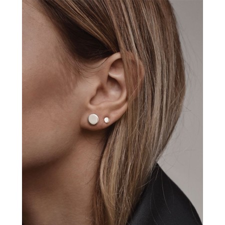 No More DIFFERENT TWINS EARRINGS SILVER