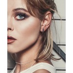 No More DOUBLE PIPE EARRINGS SILVER No More DOUBLE PIPE EARRINGS SILVER