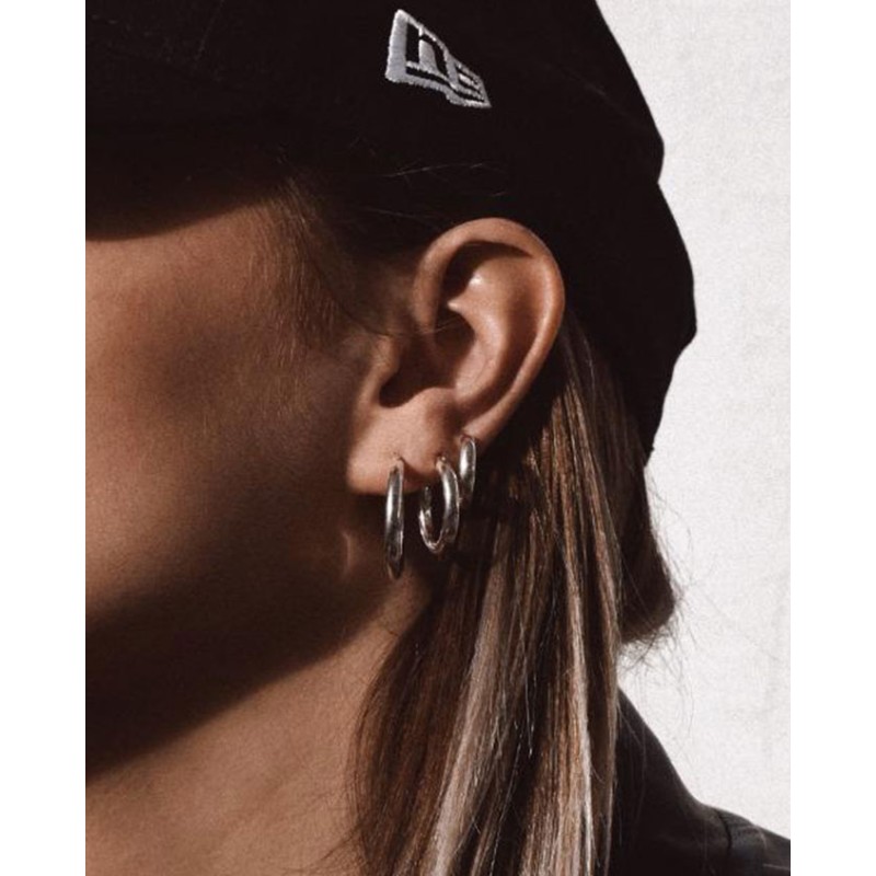 No More ELLA HOOPS SILVER No More ELLA HOOPS SILVER