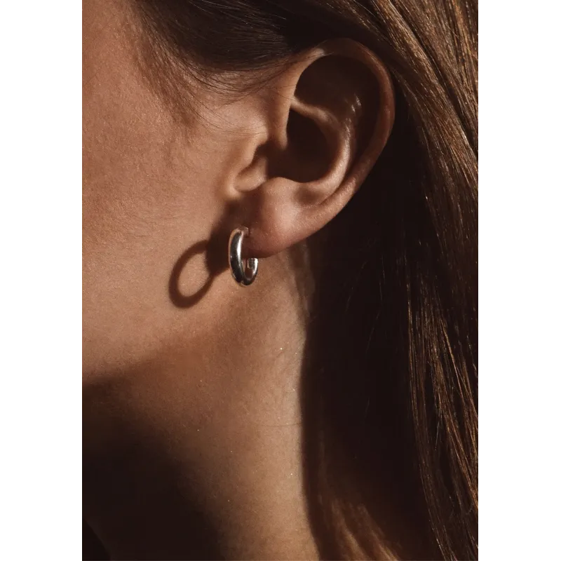 No More ELLA HOOPS SILVER No More ELLA HOOPS SILVER