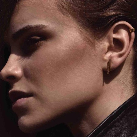 No More FLAT UPPER EAR CUFF GOLD