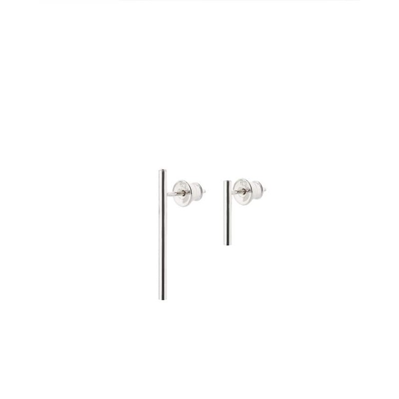 No More FRENCH COUPLE EARRINGS SILVER