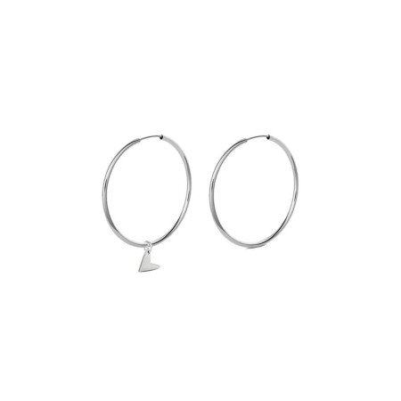No More LOVE HOOPS SILVER