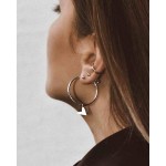 No More LOVE HOOPS SILVER
