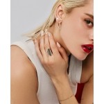No More LOVE STUD EARRINGS SILVER No More LOVE STUD EARRINGS SILVER