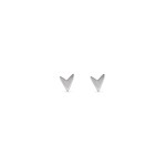 No More LOVE STUD EARRINGS SILVER No More LOVE STUD EARRINGS SILVER