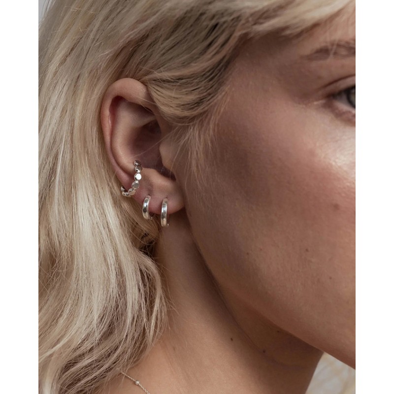 No More MIDI HOOPS SILVER