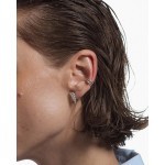 No More MINI RIPPLES EAR CUFF SILVER