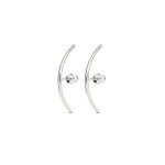 No More RADIUS EARRINGS SILVER