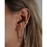 No More REVOLVE EAR CUFF SILVER