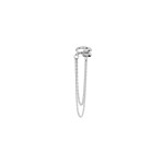 No More REVOLVE EAR CUFF SILVER
