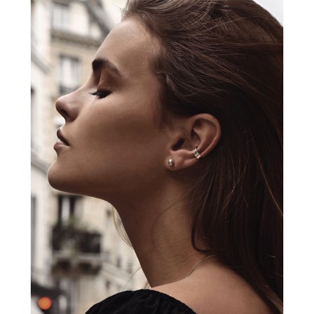 No More BIG BUBBLE EARRINGS SILVER