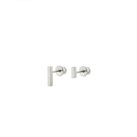 No More SQUARE STUD EARRINGS SILVER