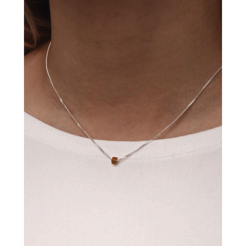 No More BOX NECKLACE GOLD No More BOX NECKLACE GOLD