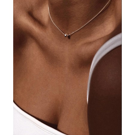 No More BUBBLE NECKLACE SILVER
