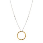 No More CIRCLE NECKLACE GOLD No More CIRCLE NECKLACE GOLD