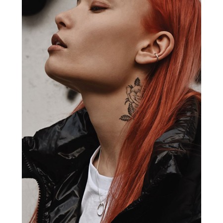 No More CIRCLE NECKLACE SILVER