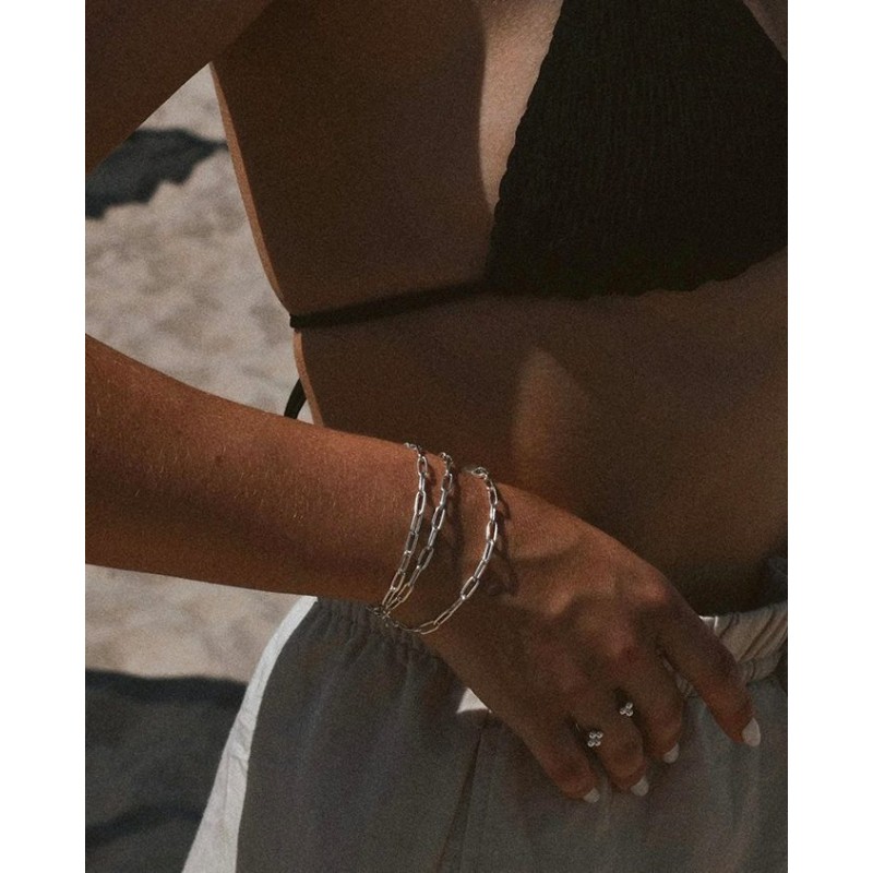 No More PAPER CLIP Y-NECKLACE SILVER No More PAPER CLIP Y-NECKLACE SILVER