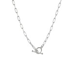 No More PAPER CLIP CHOKER SILVER No More PAPER CLIP CHOKER SILVER