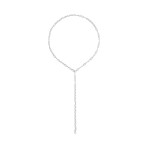 No More PAPER CLIP Y-NECKLACE SILVER No More PAPER CLIP Y-NECKLACE SILVER