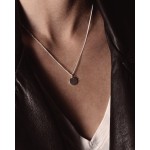 No More PLATE NECKLACE SILVER No More PLATE NECKLACE SILVER