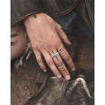 No More BOLD CHAMPAGNE RING SILVER