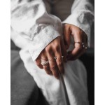 No More BOLD CHAMPAGNE RING SILVER