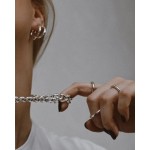 No More BOLD PLAIN RING SILVER