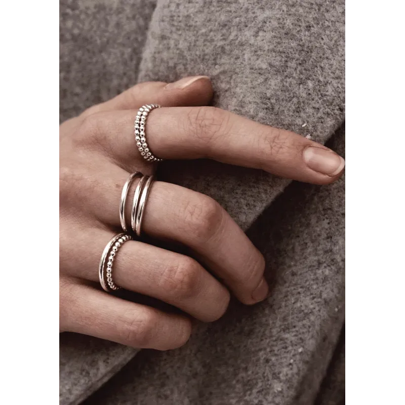 No More PLAIN RING SILVER