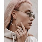 No More CHAINED RINGS SILVER