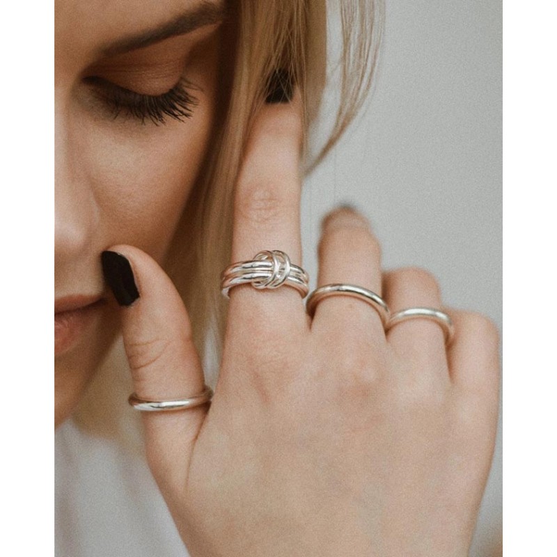 No More DOUBLE RING SILVER