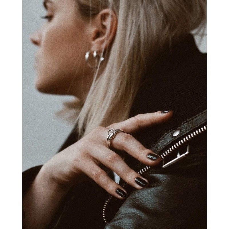 No More DOUBLE RING SILVER