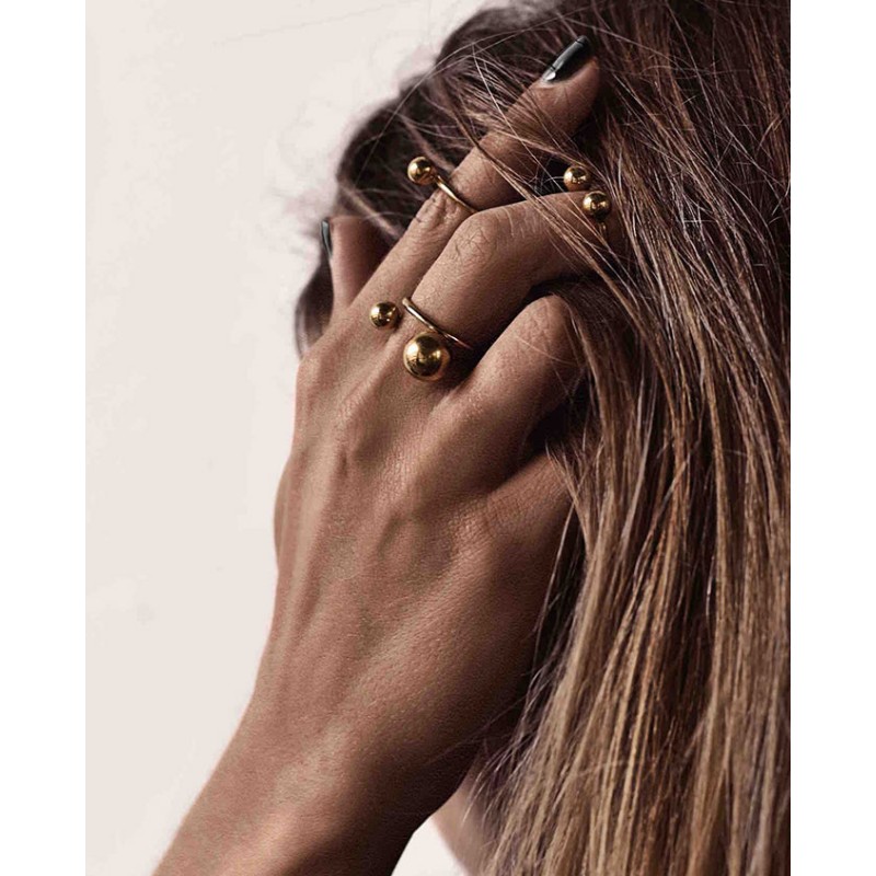 No More MINI BOMB MULTISIZE RING GOLD No More MINI BOMB MULTISIZE RING GOLD