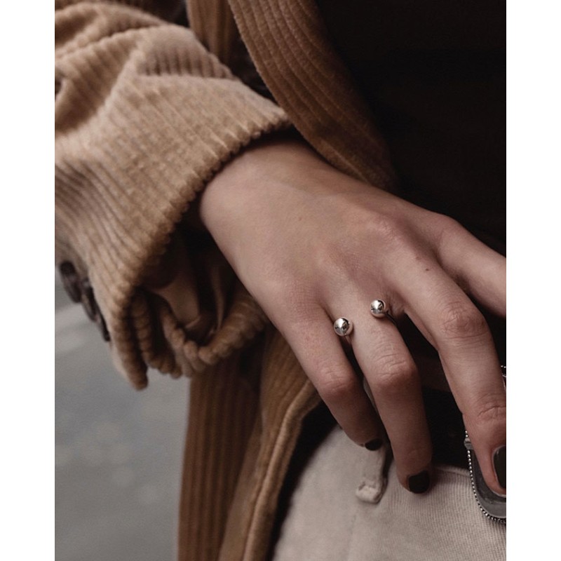 No More MINI BOMB MULTISIZE RING SILVER No More MINI BOMB MULTISIZE RING SILVER