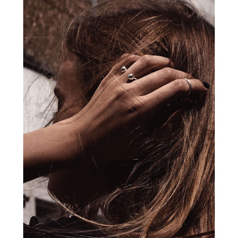 No More MINI BOMB MULTISIZE RING SILVER No More MINI BOMB MULTISIZE RING SILVER