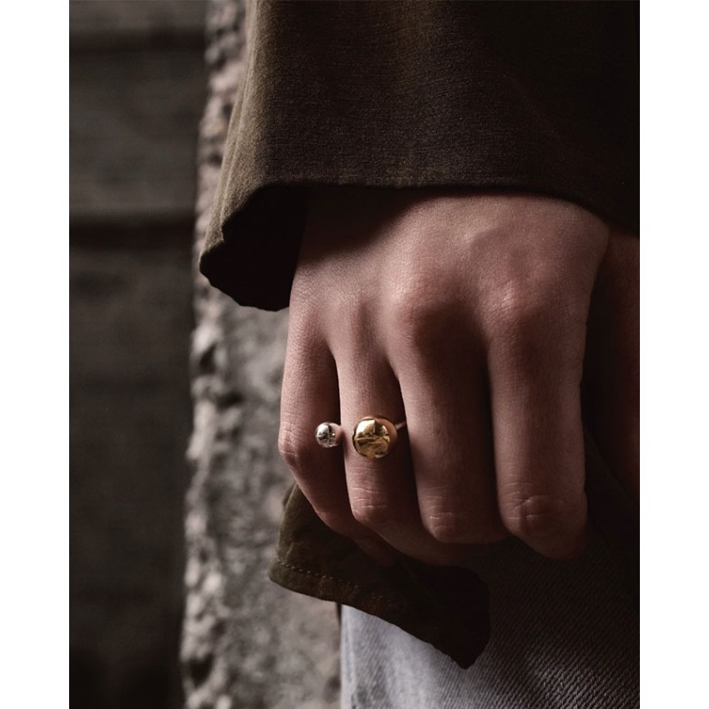 No More BIG BOMB MULTISIZE RING GOLD AND SILVER No More BIG BOMB MULTISIZE RING GOLD AND SILVER