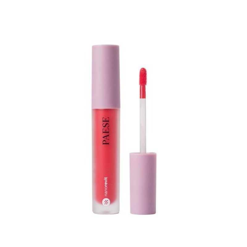 PAESE NANOREVIT HIGH GLOSS LIQUID LIPSTICK 52 CORAL REEF