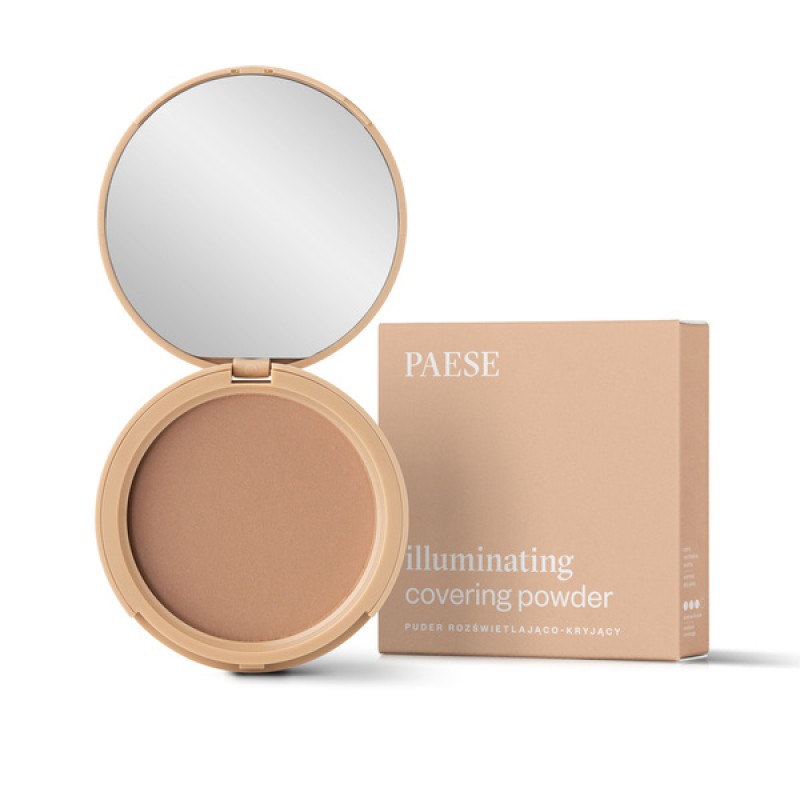 PAESE ILLUMINATING COVERING POWDER 3C GOLDEN BEIGE PAESE ILLUMINATING COVERING POWDER 3C GOLDEN BEIGE