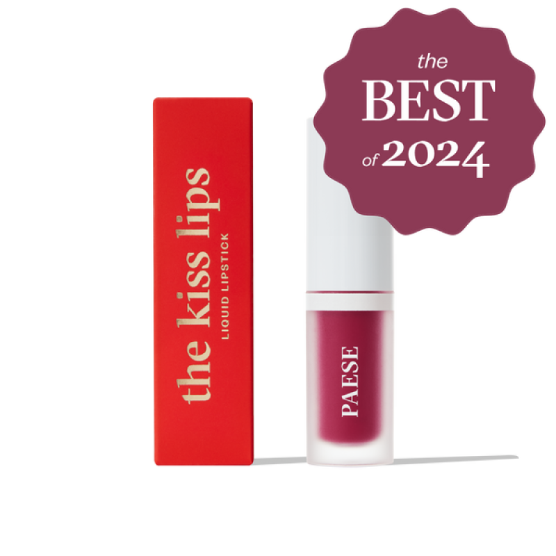 PAESE THE KISS LIPS LIQUID LIPSTICK 05 RASPBERRY RED PAESE THE KISS LIPS LIQUID LIPSTICK 05 RASPBERRY RED