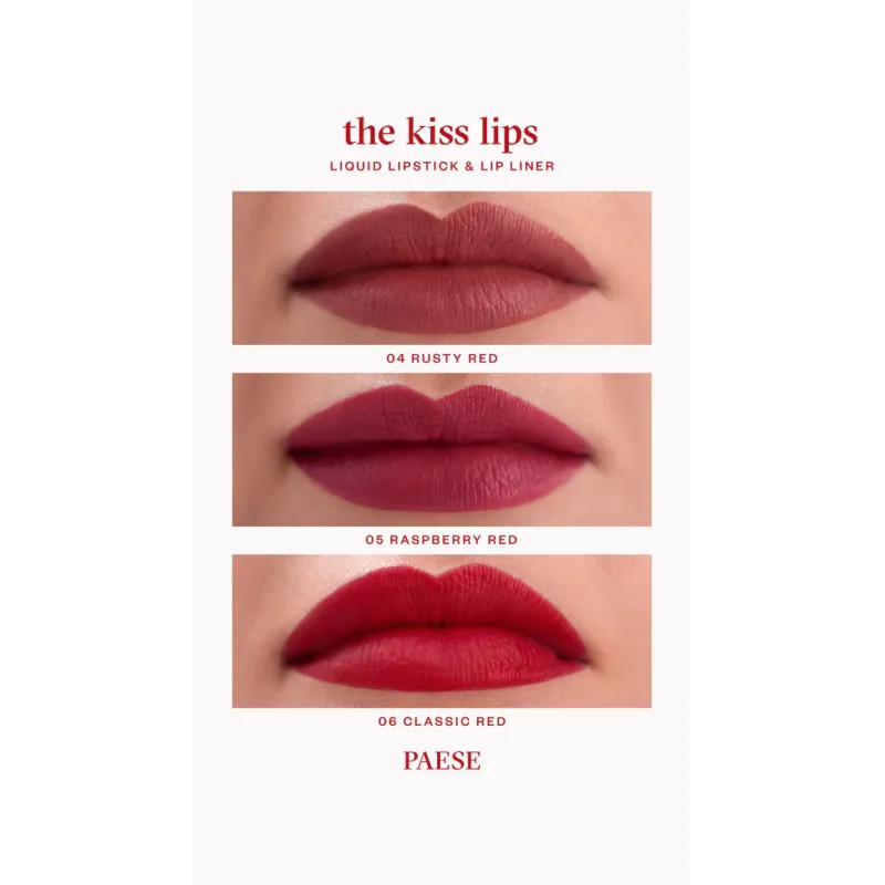 PAESE THE KISS LIPS LIQUID LIPSTICK